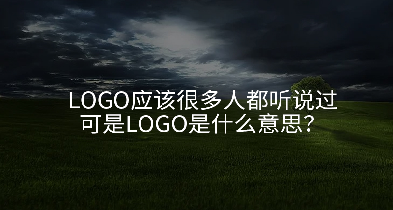 logoӦúܶ˶˵logoʲô˼